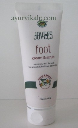 Jovees FOOT Cream & Scrub A Unique 2 in 1 Formula 60gm